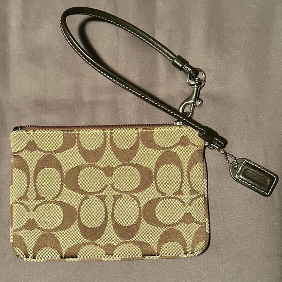 COACH Canvas Wristlet - Picture 2 of 13